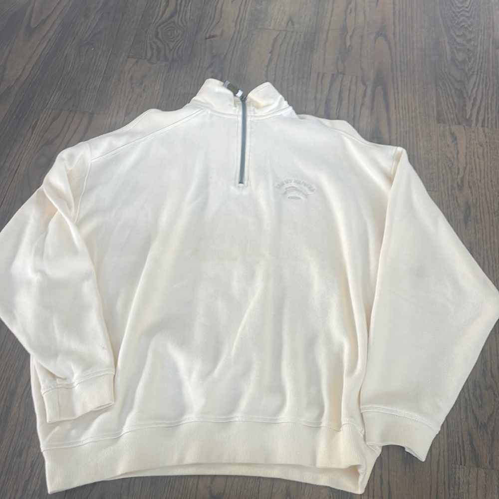 Tommy Bahama sweater half zip large